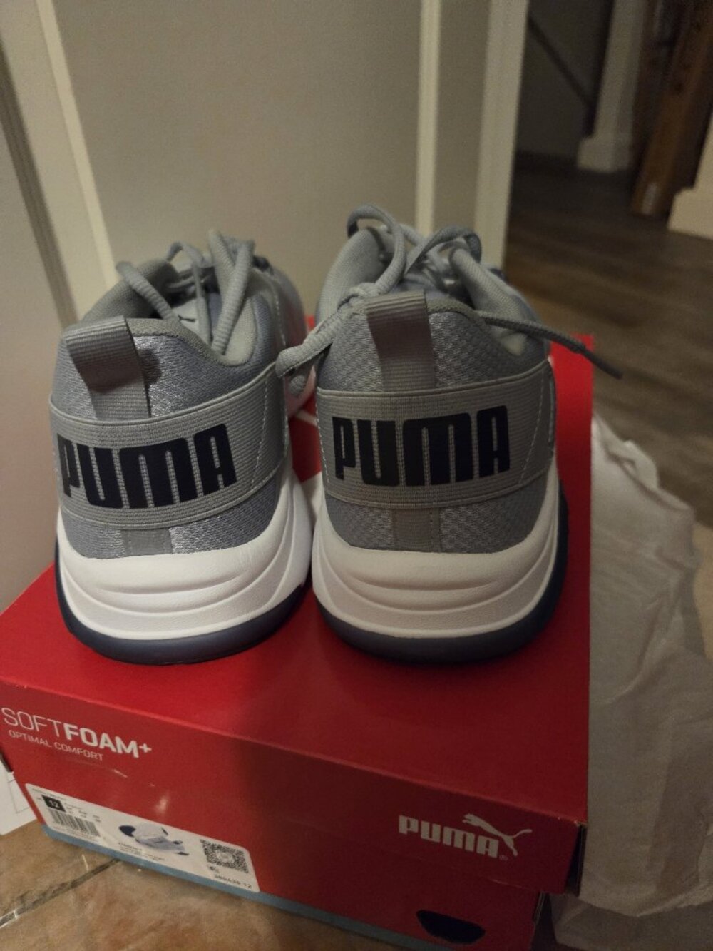 PUMA Electron E 380435 Quarry Parisian Night Men's 12